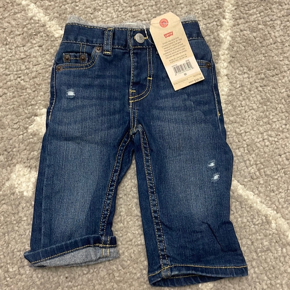 Levi’s pull on pant, size 6month, NWT